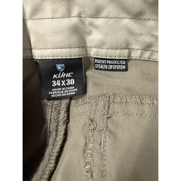 Lot Of 2 KUHL Renegade Convertible Pants Men's Tagged 34x30 Hiking Camping EUC - Picture 8 of 16
